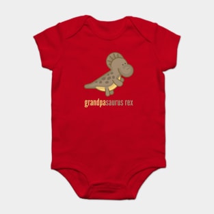 Grandpasaurus Rex T-Shirt Family Dinosaur Shirts Baby Bodysuit